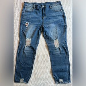 Amazon Distressed Skinny Jeans